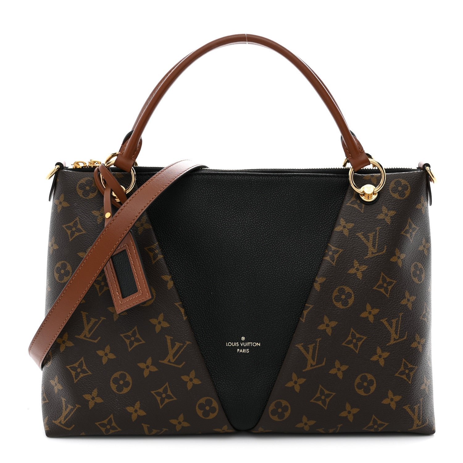 Louis Vuitton Monogram V Tote MM Black