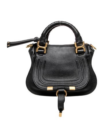 Leather Top Handle Bag