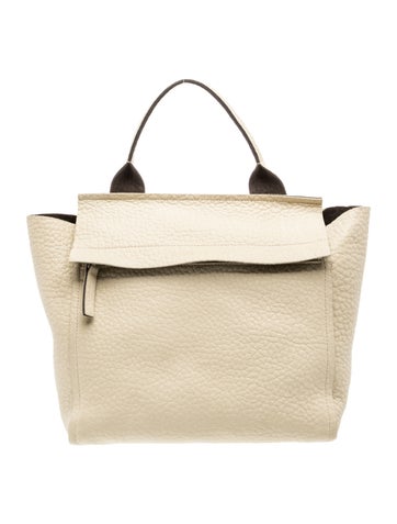 Brunello Cucinelli Leather Top Handle Bag