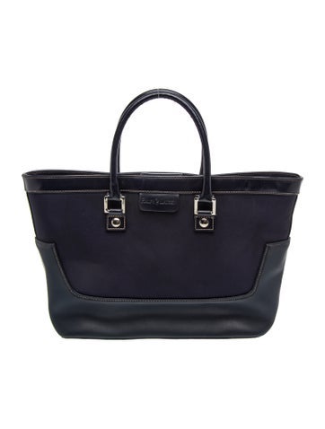 Leather Top Handle Bag