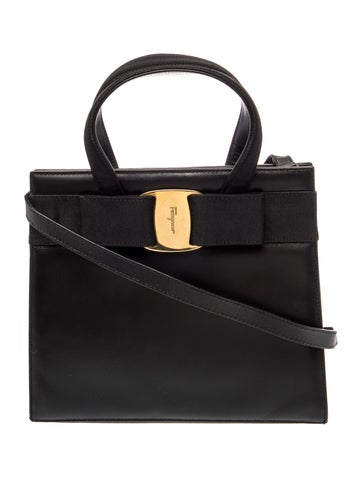 Leather Top Handle Bag