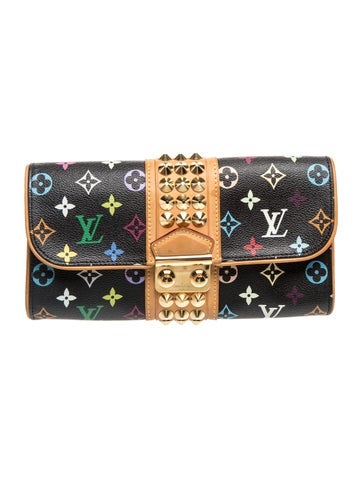 Multicolore Monogram Courtney Clutch