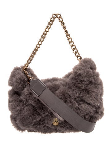 Kurt Geiger Fur Top Handle Bag