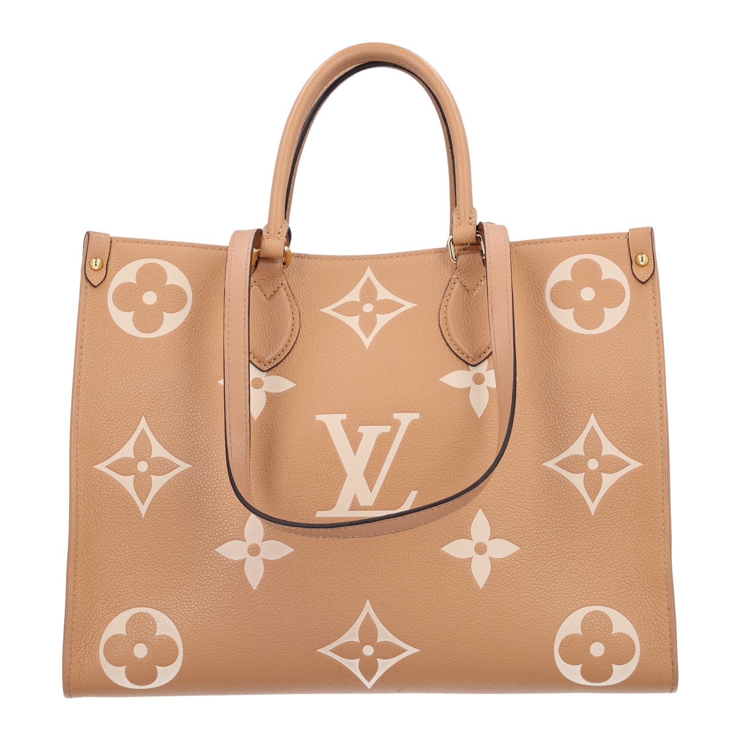 Louis Vuitton Empreinte Monogram Giant Onthego MM Arizona Creme