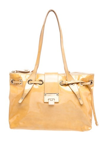 Jimmy Choo Patent Leather Shoulder Bag