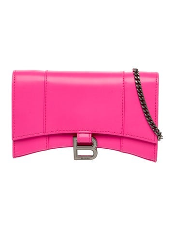 Leather Mini Hourglass Crossbody
