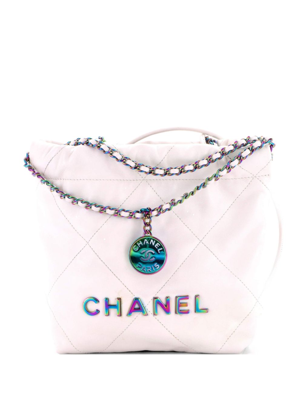 22 Chain Hobo Quilted Calfskin Mini crossbody bag