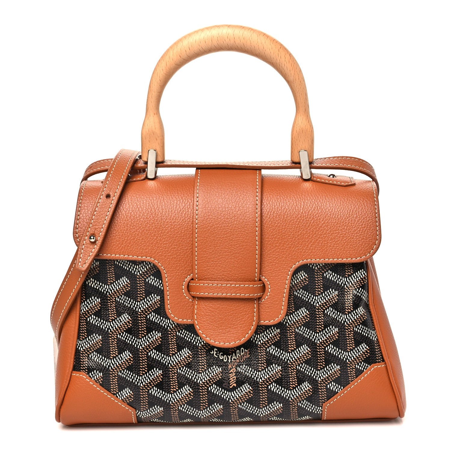 Goyard Goyardine Mini Saigon Black Gold