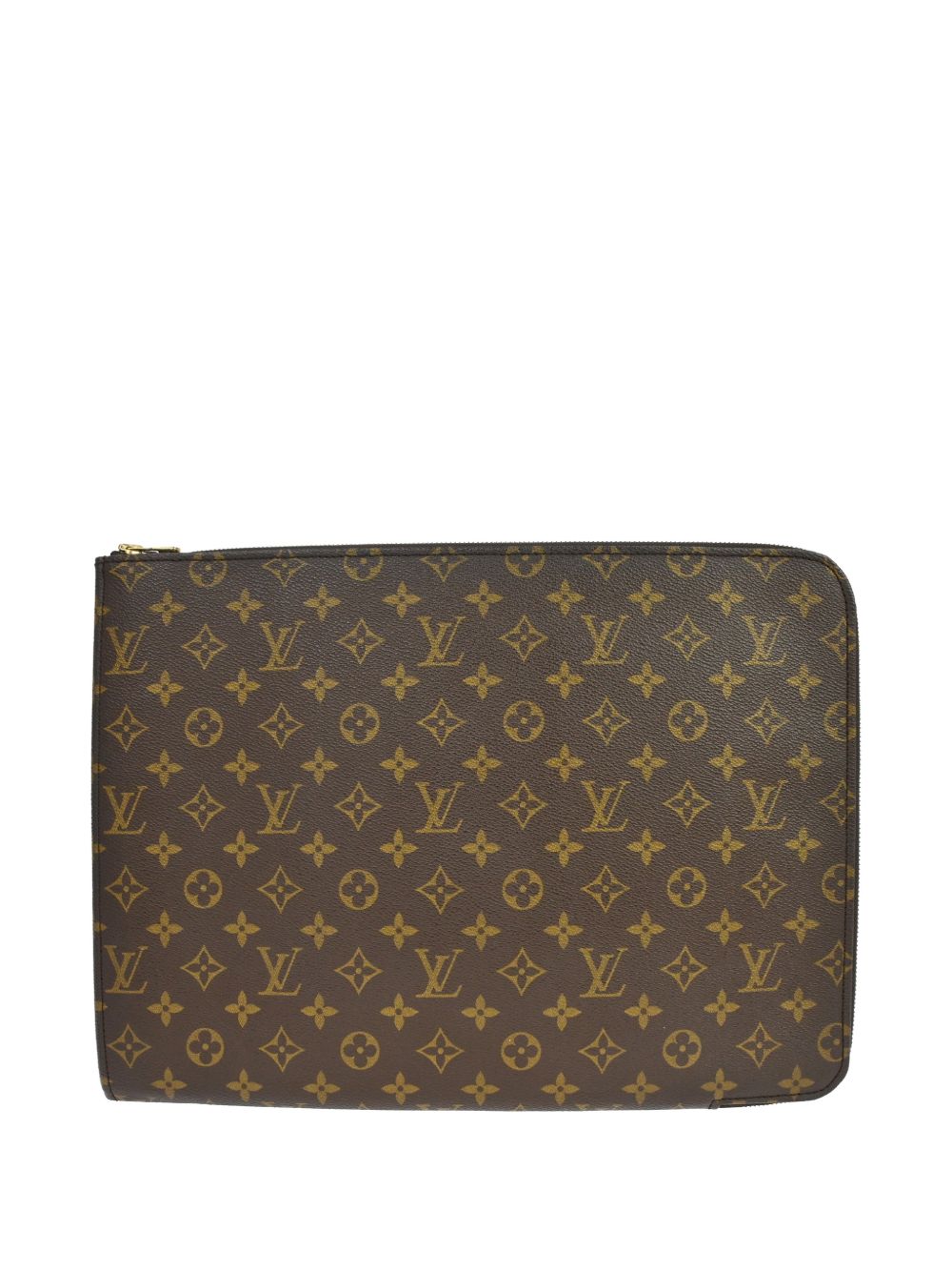 1988 monogram-pattern clutch bag