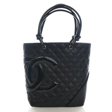 Calfskin CC Cambon Tote PM