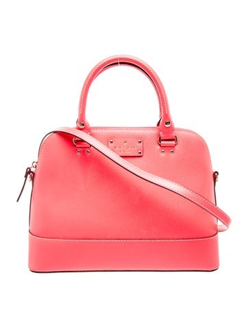 Leather Top Handle Bag