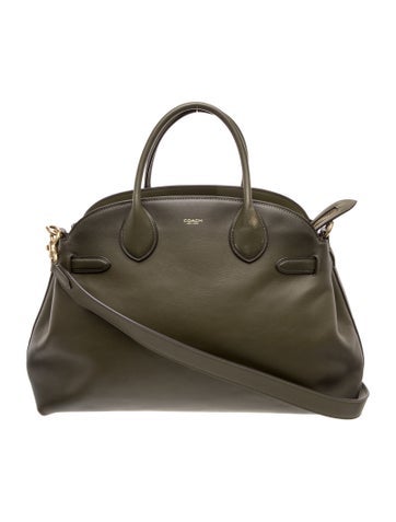 Leather Soft Empire Carryall 40