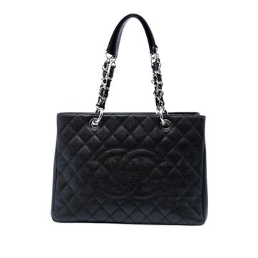 Calf Leather Caviar Grand Shopping Tote