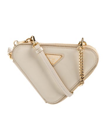 Leather Triangle Mini w/ Tags