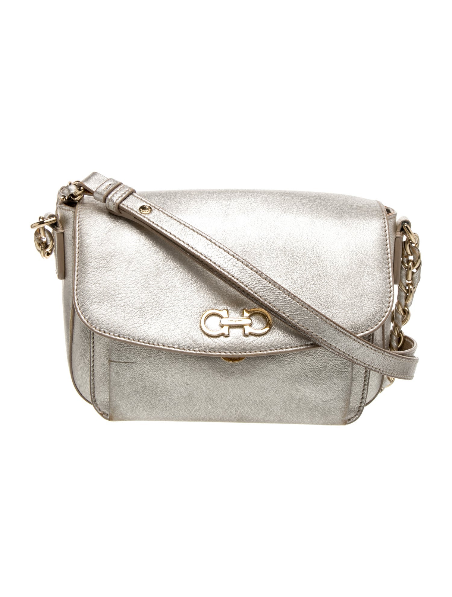 Ferragamo Leather Shoulder Bag