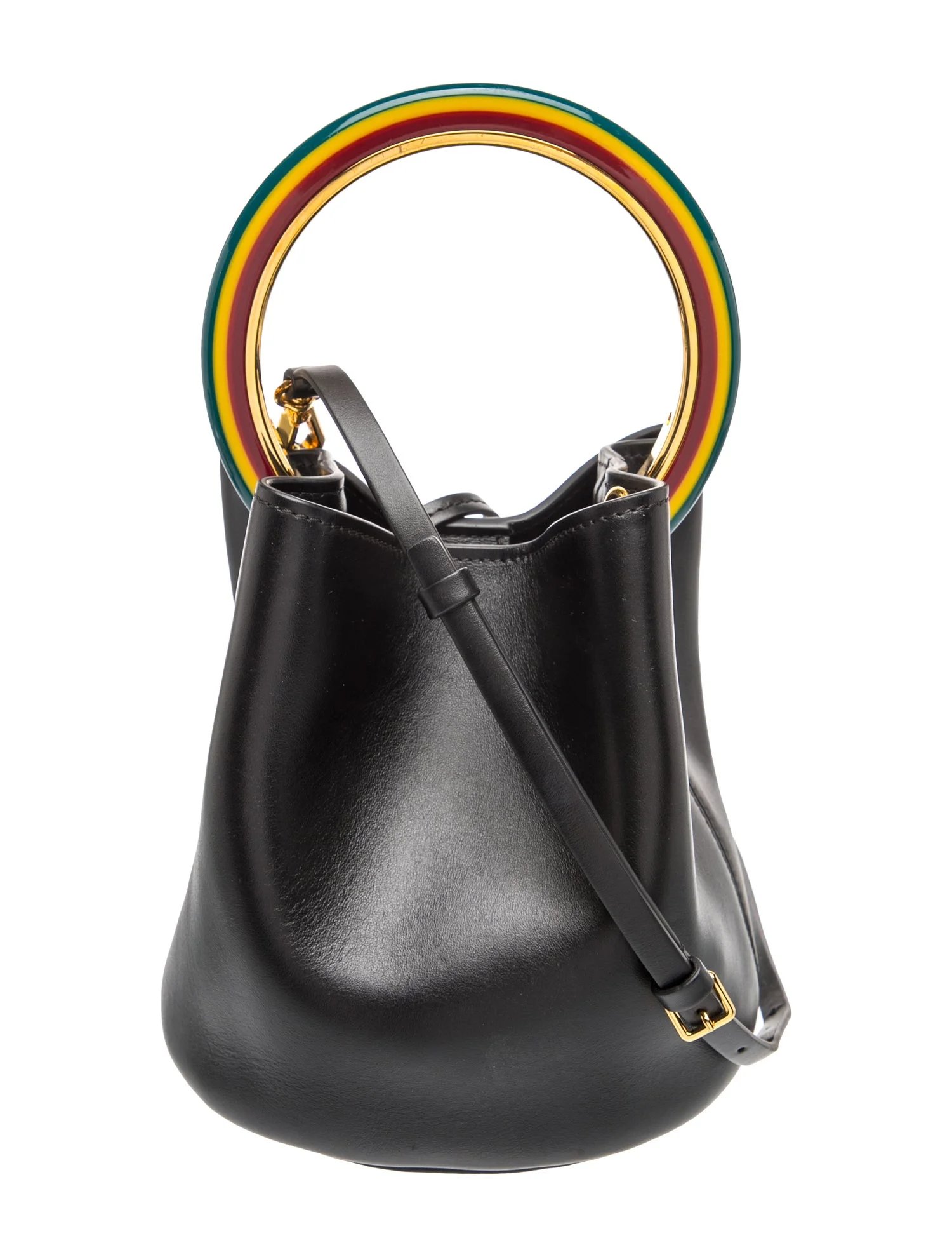 Leather Bucket Bag