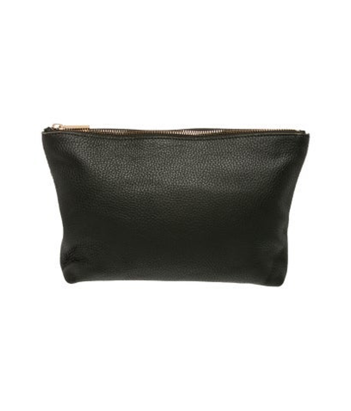 Cuyana Leather Clutch