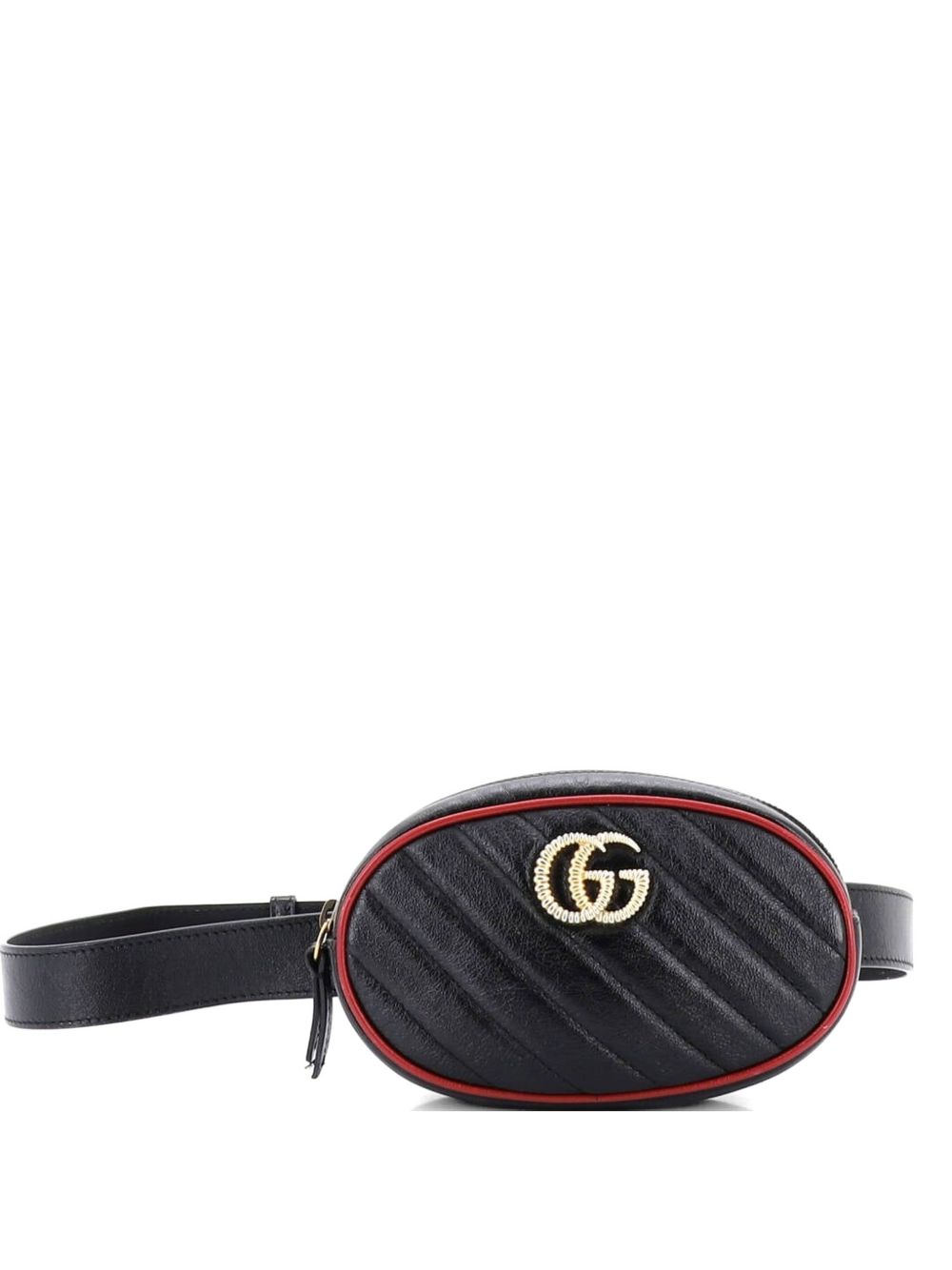 GG Marmont Diagonal Quilted Leather belt bag