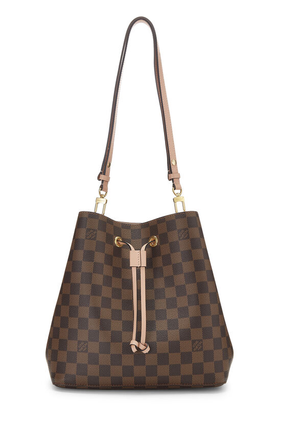 Louis Vuitton Pink Damier Ebene Neo Noé