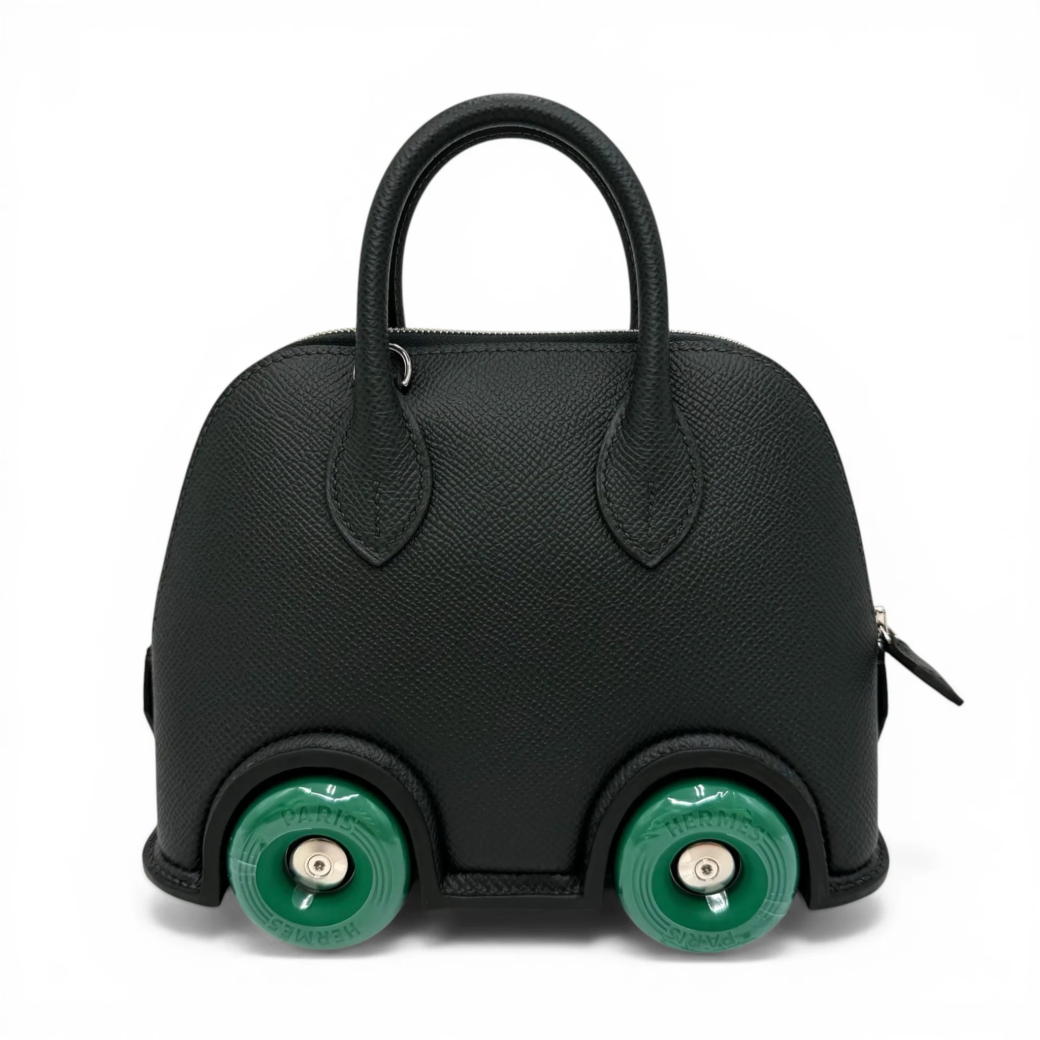 Brand New ( Rank N ) HERMÈS Limited Edition Bolide On Wheels Vert Vertigo (U4) Vert Mangrove (Q0) Epsom Palladium hardware K (2025)