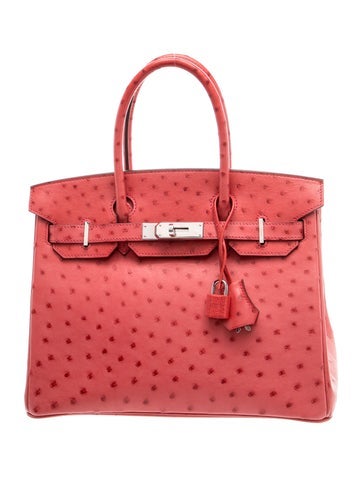 Hermes Ostrich Birkin 30