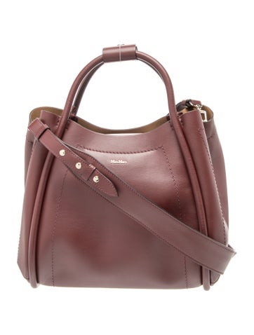 Leather Top Handle Bag