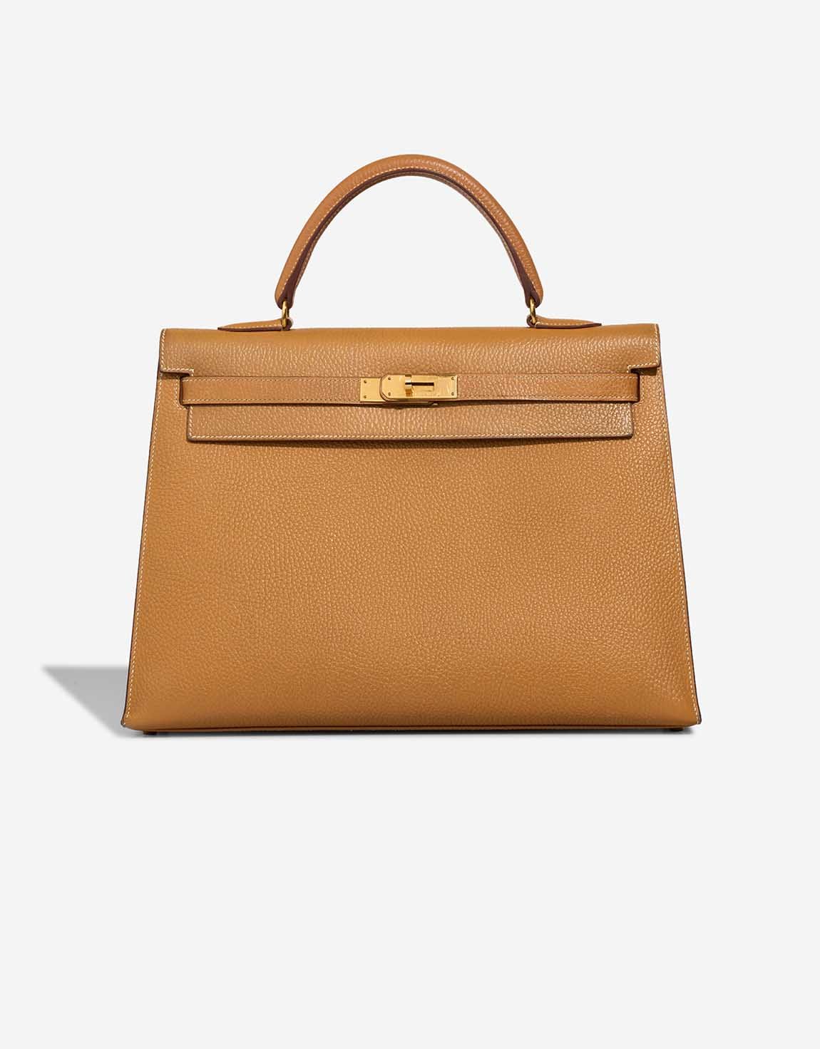 Hermes 
		Kelly 35 Vache Naturel Naturel    