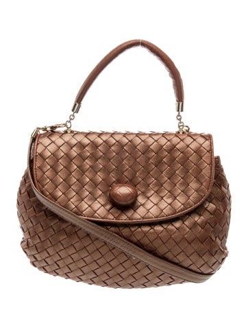 Intrecciato Top Handle Bag