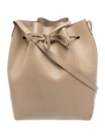 Mansur Gavriel Leather Bucket Bag