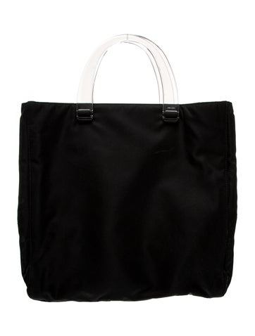 Enameled Metal Triangle Top Handle Bag
