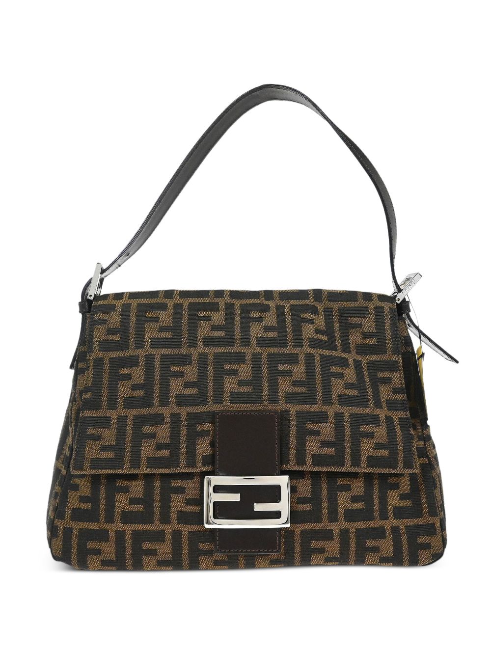 2000 Zucca logo-pattern shoulder bag