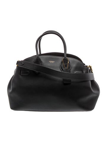 Leather Top Handle Bag