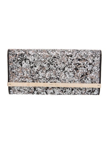 Jimmy Choo Glitter Clutch