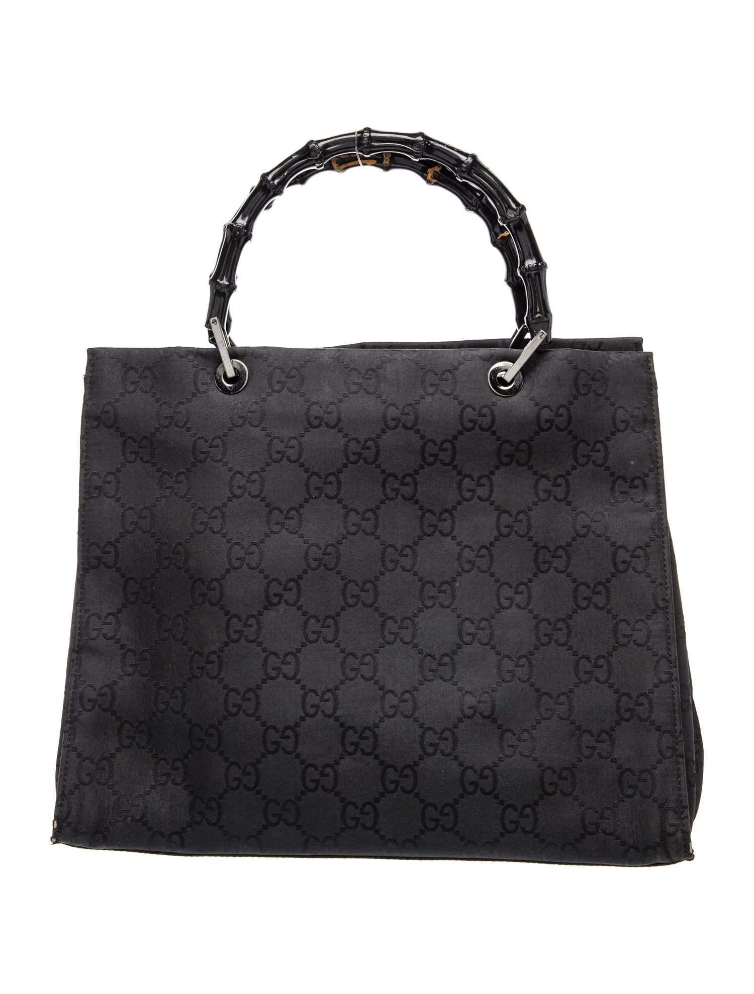 GG Nylon Bamboo Shopper Vintage