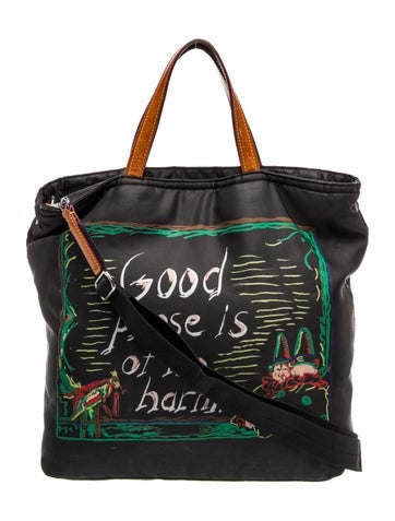 Nylon Top Handle Bag