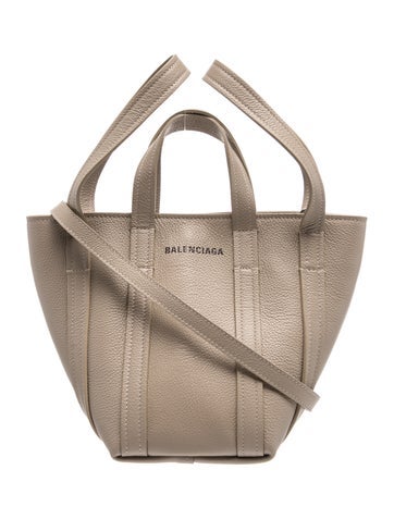 Balenciaga Leather Everyday North-South Tote XS