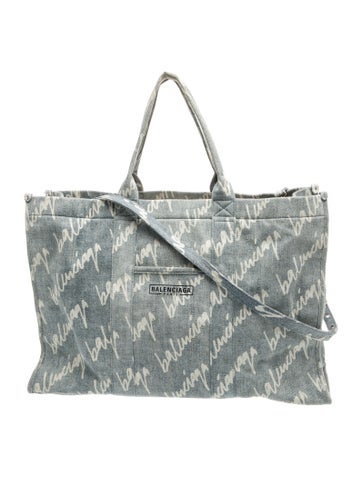 Denim Tote Large