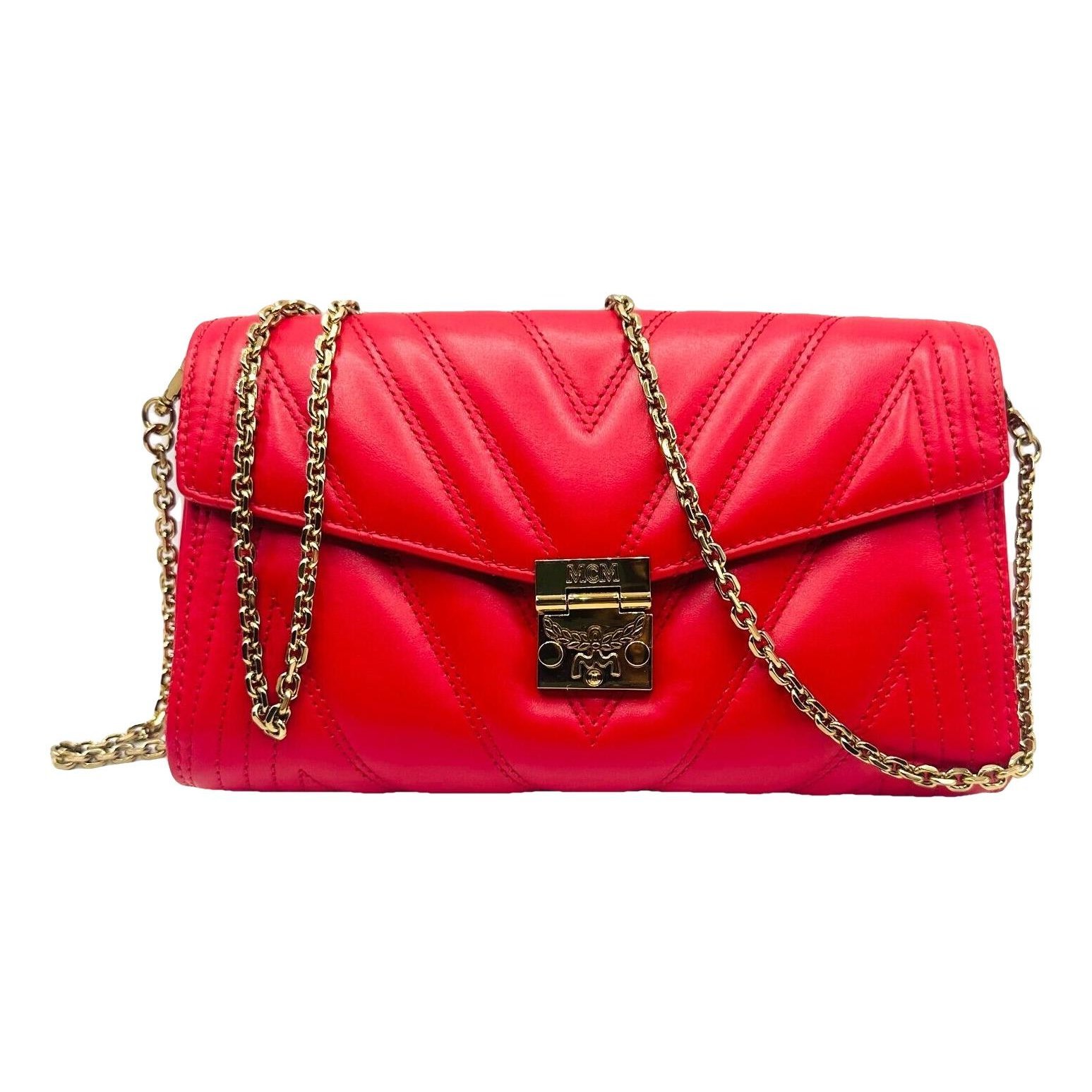 Leather crossbody bag