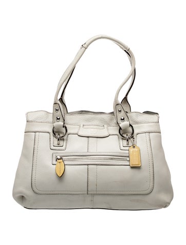 Leather Top Handle Bag Vintage