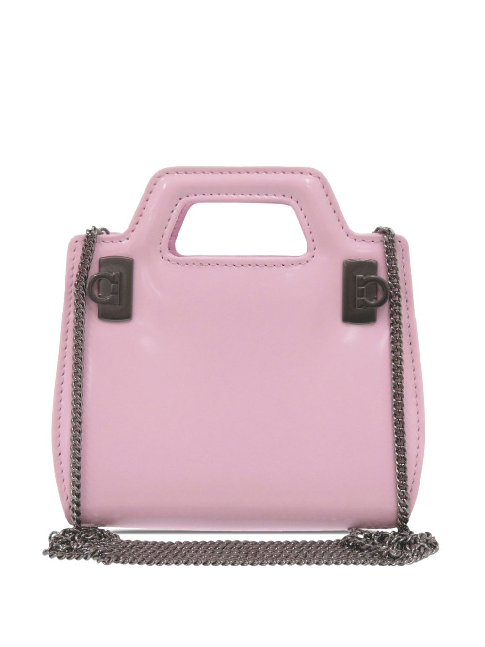 2021-2025 Mini Brushed Calfskin Wanda Top Handle Bag satchel