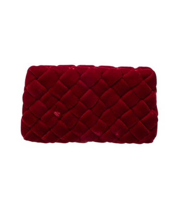 Loeffler Randall Randall Velvet Clutch
