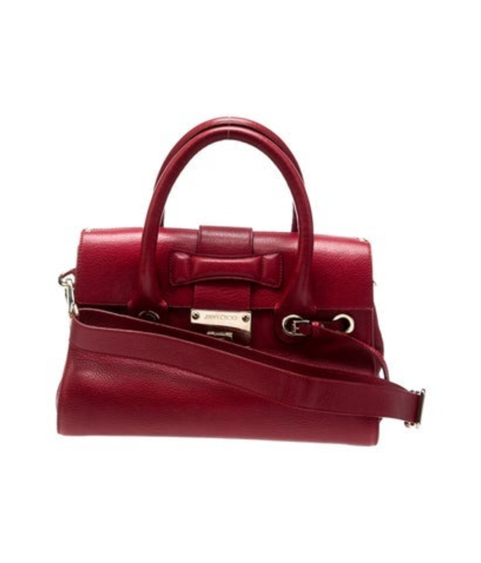 Jimmy Choo Choo Leather Top Handle Bag