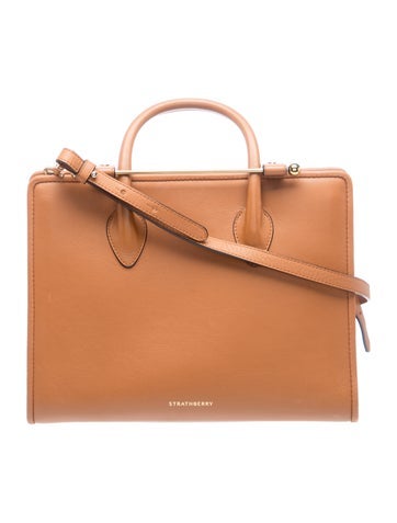 Leather Top Handle Bag