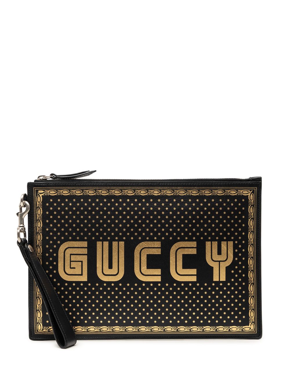 2000-2015 Leather Guccy Sega clutch bag