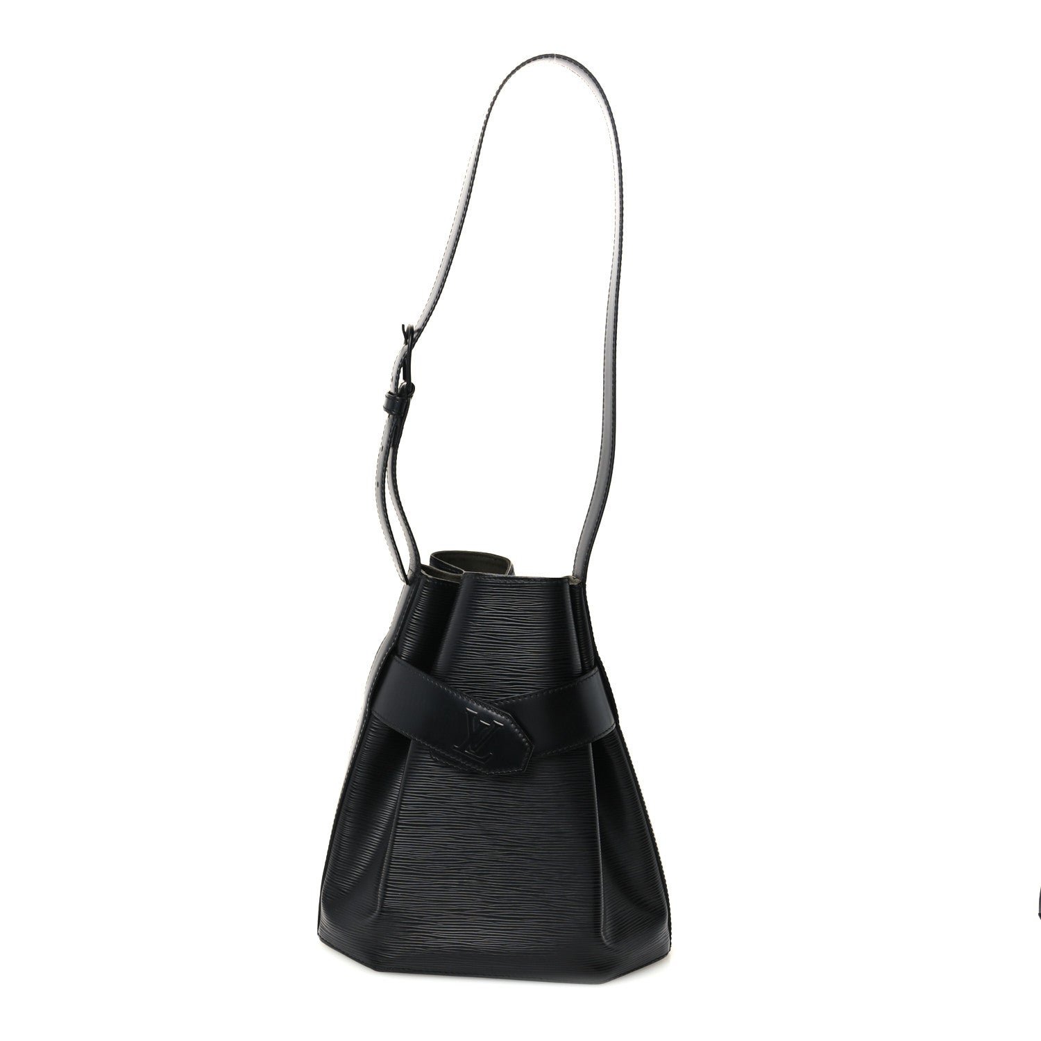Louis Vuitton Epi Sac D'epaule Black
