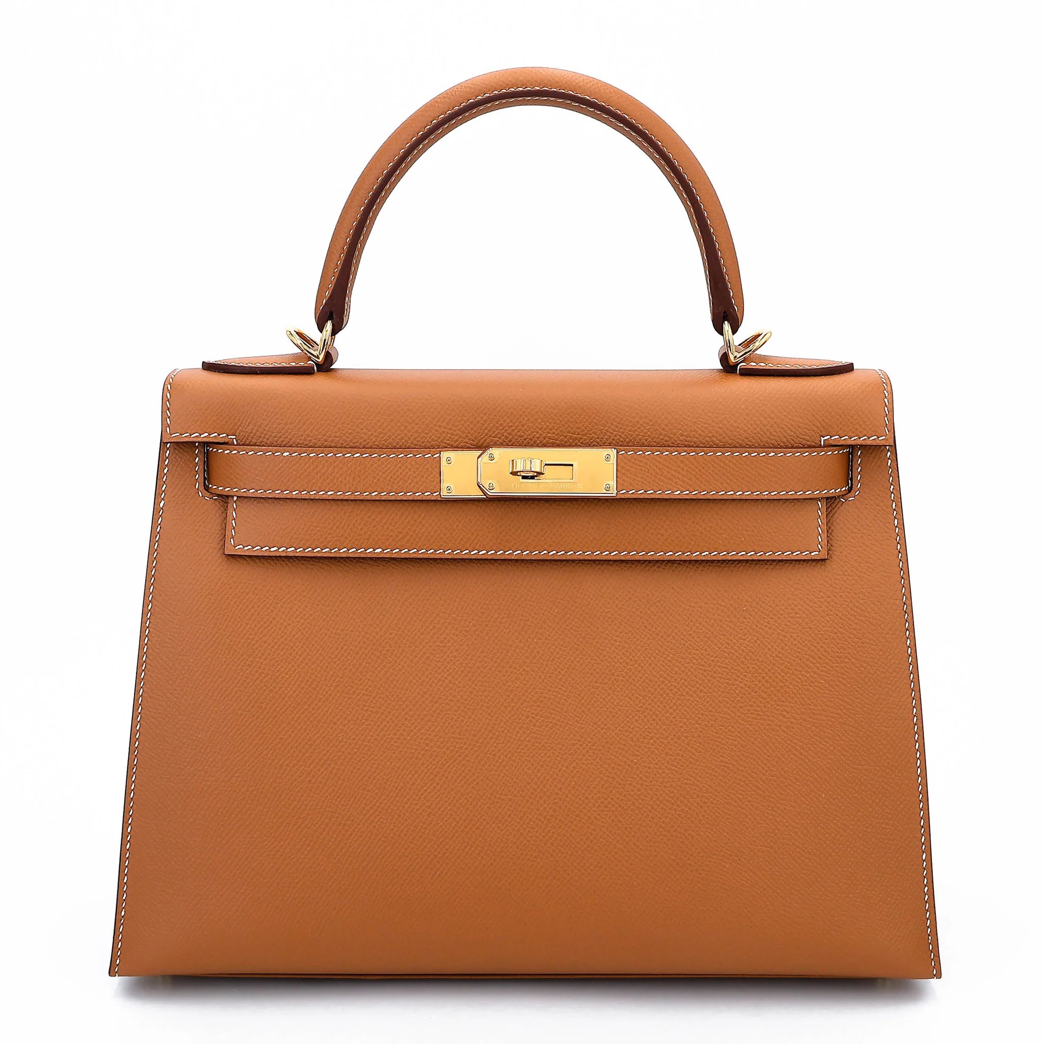 Unused ( Rank NS ) HERMÈS Kelly 28 Sellier Gold (37) Epsom Gold hardware Y (2020)
