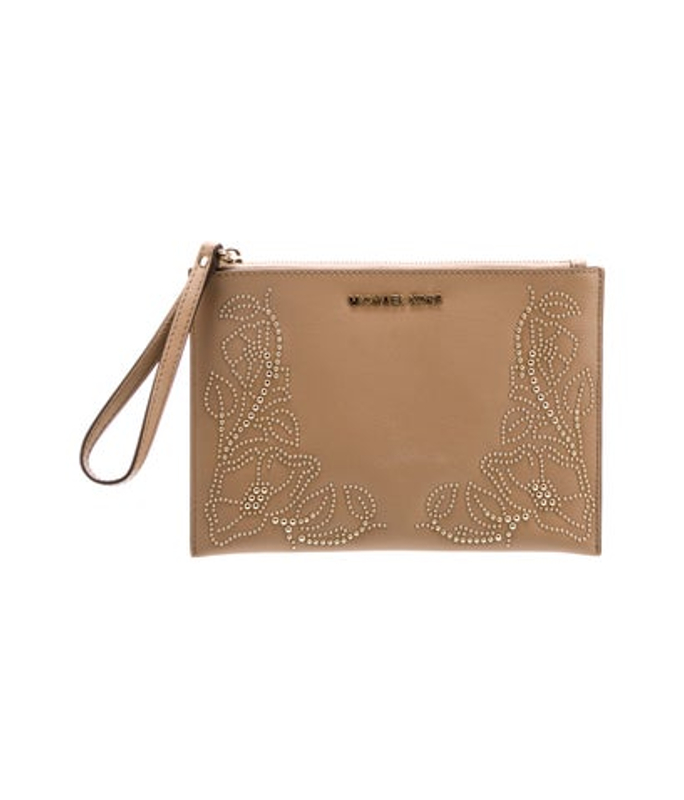 Michael Kors Kors Leather Clutch