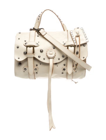 Leather Top Handle Bag