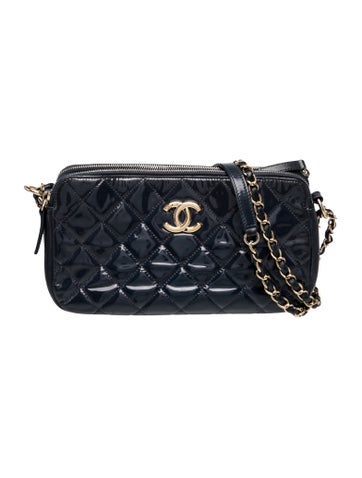 Patent CC Crown Double Zip Bag
