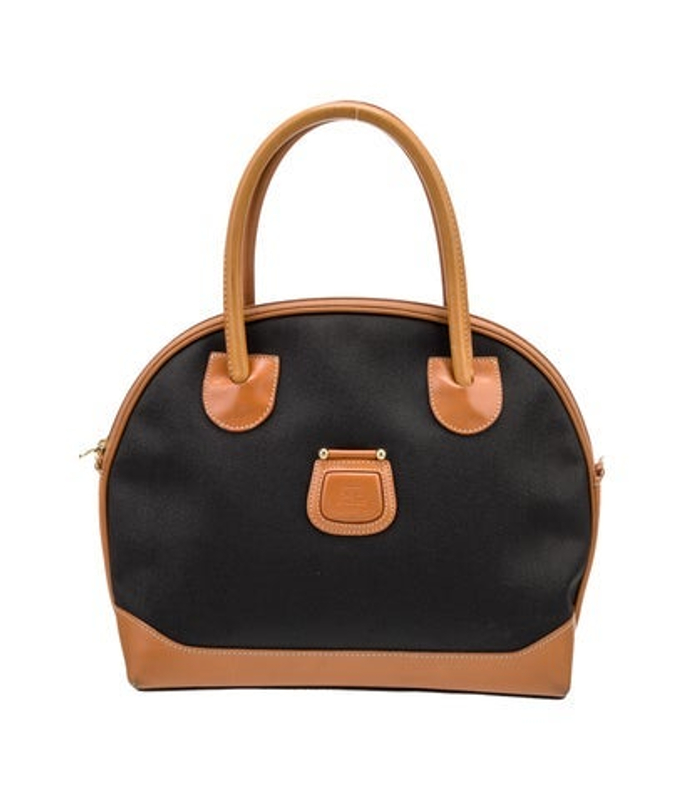 Courreges Leather Top Handle Bag